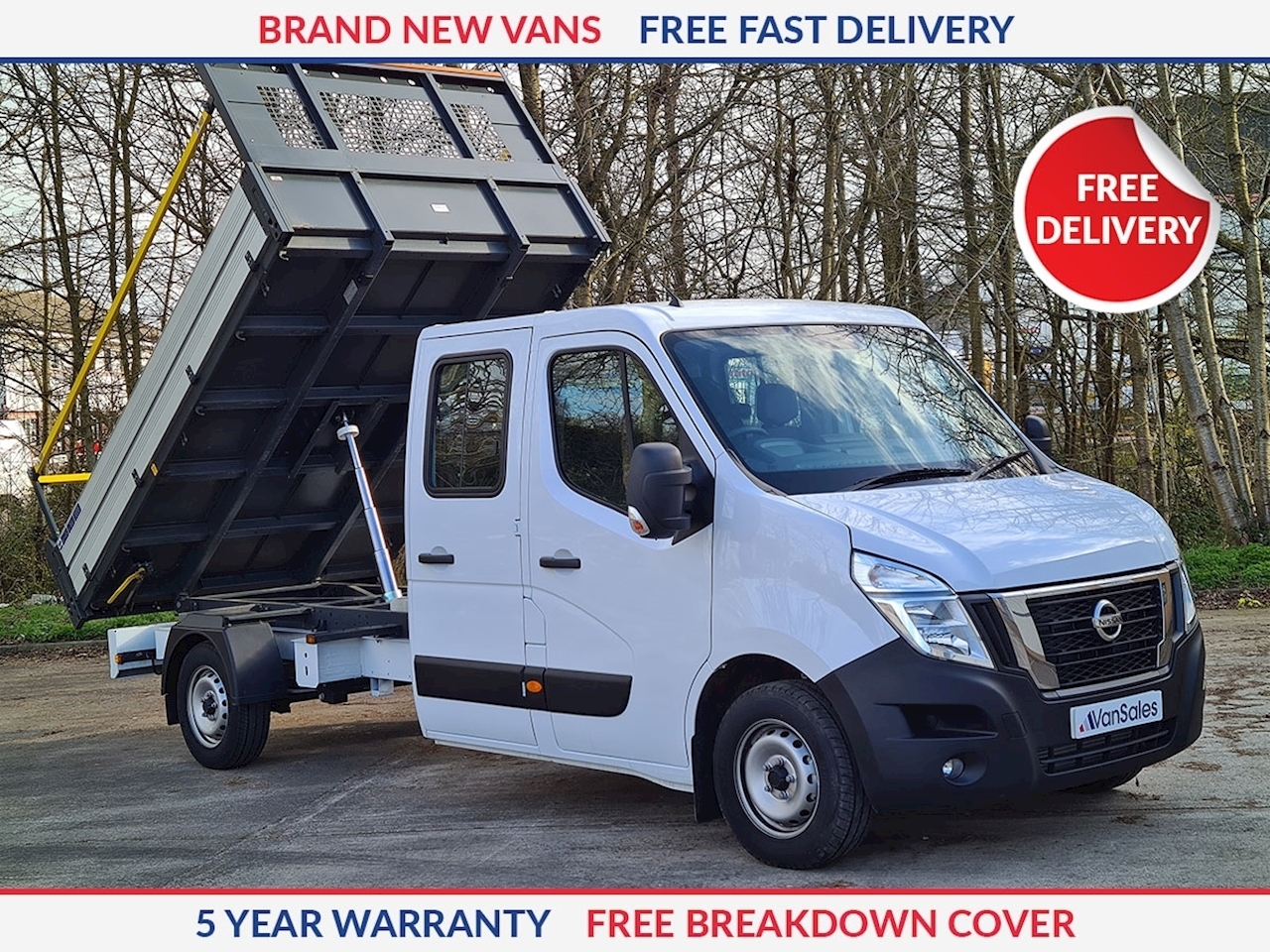 Nissan Interstar 2.0 dci 150ps Double Cab Tipper